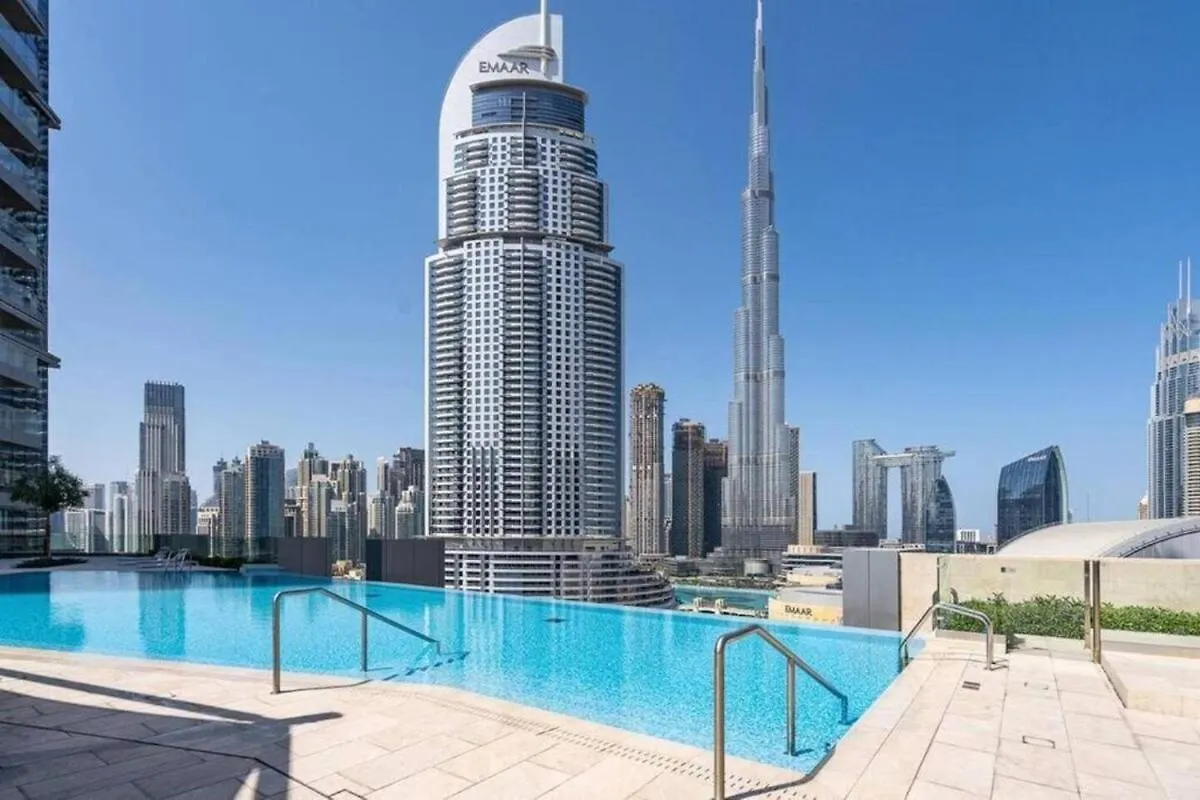 2Br Full Burj Khalifa View - Eid Promo 50 Off Apartman Dubaj